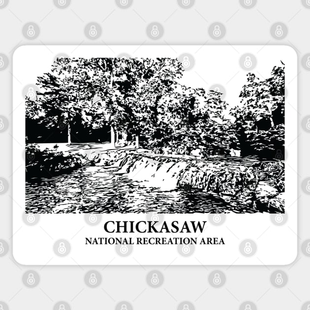 Chickasaw National Recreation Area Magnet by Lakeric